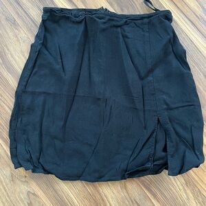 Sunday Best Black Mini Skirt